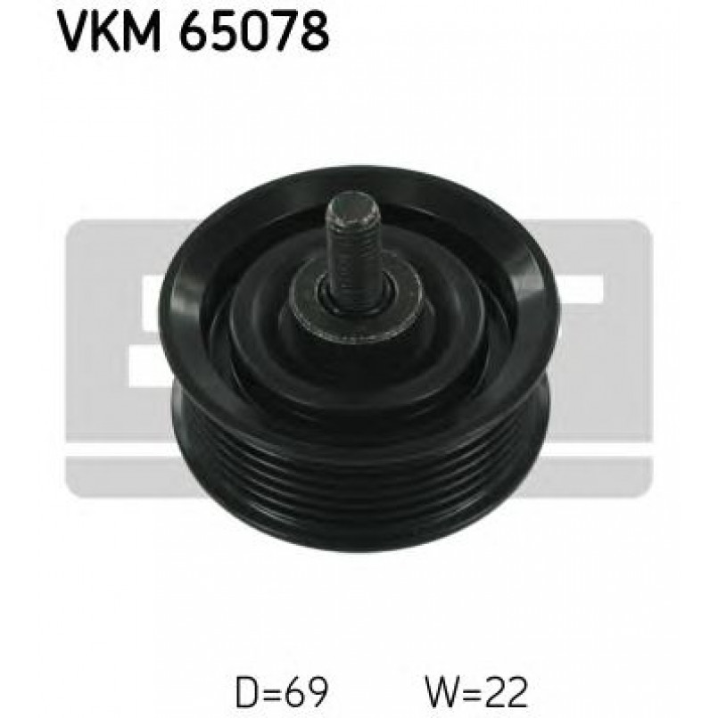 VKM 65078 SKF Обводний ролик